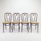 Mid-Century Bentwood & Cane Dining Chairs by Michael Thonet for ZPM Radomsko, 1960s, Set of 4, Image 1