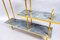 Mid-Century Console Table with Brass Handles, 1950s, Image 6