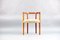 Mid-Century Leather Model 125 Dining Chair by Ole Gjerløv-Knudsen & Torben Lind for France & Søn / France & Daverkosen, Image 18