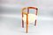 Mid-Century Leather Model 125 Dining Chair by Ole Gjerløv-Knudsen & Torben Lind for France & Søn / France & Daverkosen, Image 10