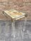 Vintage Methacrylate or Acrylic Glass and Brass Side Table, 1970s 5
