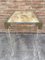 Vintage Methacrylate or Acrylic Glass and Brass Side Table, 1970s, Image 7
