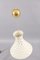 Mid-Century Counterweight Brass Ceiling Lamp from Vereinigte Werkstätten Collection, Image 10
