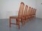 Solid Teak Extendable Dining Table & Chairs Set from Skovby, 1970s, Set of 7, Image 16