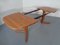 Solid Teak Extendable Dining Table & Chairs Set from Skovby, 1970s, Set of 7, Image 37