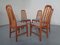 Solid Teak Extendable Dining Table & Chairs Set from Skovby, 1970s, Set of 7 13