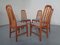 Solid Teak Extendable Dining Table & Chairs Set from Skovby, 1970s, Set of 7, Image 13