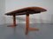 Set de Table de Salle à Manger Extensible en Teck Massif de Skovby, 1970s, Set de 7 36