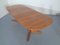 Solid Teak Extendable Dining Table & Chairs Set from Skovby, 1970s, Set of 7, Image 10