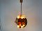 Lámpara colgante de cobre de Cosack, años 70, Imagen 8