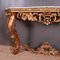 French Marble Top Console Table, 1820s 4