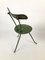 Handgefertigte ungarische Stühle aus Metall, 1950er, 2er Set 14