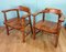 Italian Pine Elbow Chairs from De Baggis, 1960s, Set of 2 4