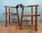 Italian Pine Elbow Chairs from De Baggis, 1960s, Set of 2, Image 2