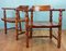 Italian Pine Elbow Chairs from De Baggis, 1960s, Set of 2, Image 3