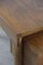 Brutalist Geometrical Scandinavian Oak Desk with Drawers, 1950s, Image 12