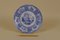Assiette en Faïence Bleue et Blanche de Arcadia, Angleterre, 1840s 1