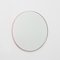 Orbis™ Large Round Modern Mirror with Copper Frame by Alguacil & Perkoff Ltd 4