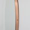 Orbis™ Large Round Modern Mirror with Copper Frame by Alguacil & Perkoff Ltd 5