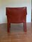 Fauteuils Cab 414 Rouge Foncé par Mario Bellini pour Cassina, Set de 2 5