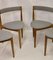 Tripod Dining Chairs by Hans Olsen for Frem Røjle, 1950s, Set of 4 4