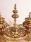 Goldfarbene Bronze Schale mit Tablett im Ottoman Stil 3