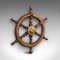 Vintage Ship's Wheel, 1950s, Image 2