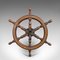 Vintage Ship's Wheel, 1950s 6