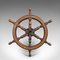 Vintage Ship's Wheel, 1950s, Image 6