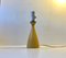 Lámpara de mesa en amarillo miel de vidrio de Jacob E. Bang para Kastrup, años 50, Imagen 6