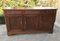 19th Century Walnut Sideboard with 3 Doors 1