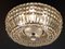 Lámpara colgante Hollywood Regency grande de cristal de Lobmeyr, años 50, Imagen 13