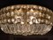 Lámpara colgante Hollywood Regency grande de cristal de Lobmeyr, años 50, Imagen 11