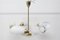 Mid-Century Glass Pendant Lamp with Bloom Shape, Czechoslovakia, 1960s, Image 7