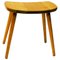 Mid-Century Birch Stool Palle by Yngve Ekström, Sweden, 1950s, Image 1