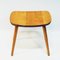 Mid-Century Birch Stool Palle by Yngve Ekström, Sweden, 1950s 5