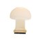 Mushroom Shaped White Glass Table Lamp by Enrico Tronconi, 1960s 3