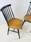 Vintage Swedish Teak Spindle Back Dining Chairs by Ilmari Tapiovaara for Pastoe, 1960s, Set of 2, Image 4