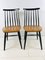 Vintage Swedish Teak Spindle Back Dining Chairs by Ilmari Tapiovaara for Pastoe, 1960s, Set of 2 12