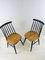 Vintage Swedish Teak Spindle Back Dining Chairs by Ilmari Tapiovaara for Pastoe, 1960s, Set of 2, Image 2