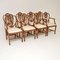 Antique Mahogany Dining Chairs, Set of 8 2