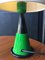 Vintage Table Lamps with Green Conical Shapes from Zonca, Set of 2 5