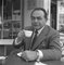 Edward G. Robinson Gangster Coffee Archival Pigmentdruck mit schwarzem Rahmen von Galerie Prints 1