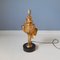 Hollywood Regency Brass Shell Table Lamp, 1970s, Image 6