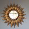 Gilt Metal Sunburst Mirror, 1950s, Image 2