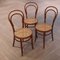 Chaises de Salon No. 14 par Michael Thonet pour Fischel, 1920s, Set de 3 4