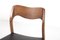 No. 71 Dining Chairs by Niels Otto Møller for J.L. Møllers, 1960s, Set of 4, Image 3