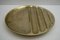 Brass Hammered and Brushed Bowl from Cibici, 1970s 1