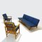 4-Seater Sofa & 2 Armchairs by Børge Mogensen for Fredericia, 1960s, Set of 3 2