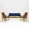 4-Seater Sofa & 2 Armchairs by Børge Mogensen for Fredericia, 1960s, Set of 3 1